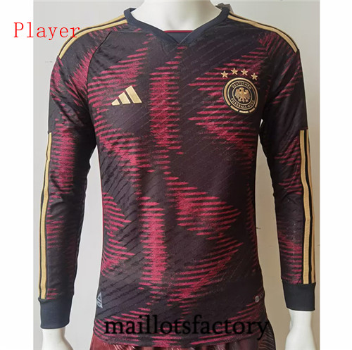 maillotsfactory: Maillot du Player Allemagne 2022/23 Exterieur Manche Longue fiable