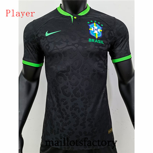 maillotsfactory: Maillot du Player Brésil 2022/23 Noir fiable