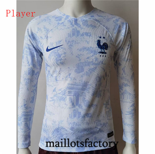 maillotsfactory: Maillot du Player France 2022/23 Exterieur Manche Longue fiable