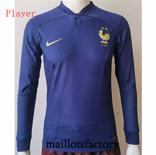 maillotsfactory: Maillot du Player France 2022/23 Domicile Manche Longue fiable