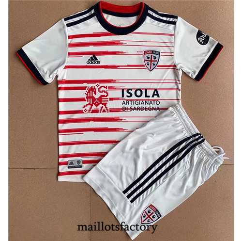 Achat Maillot du Cagliari Enfant 2021/22 Exterieur