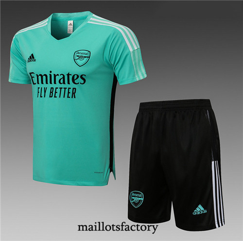 Achat Kit d'entrainement Maillot du Arsenal 2021/22 Vert