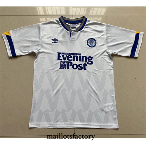 Achat Maillot du Retro Leeds united Domicile 1991-92