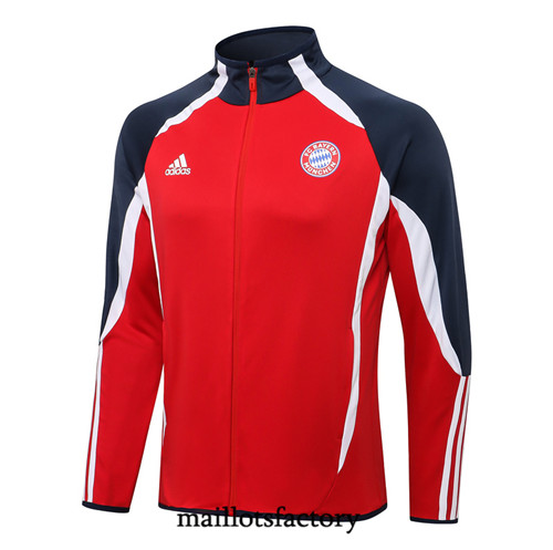 Achat Veste foot Bayern Munich 2021/22 Co-brandé Rouge