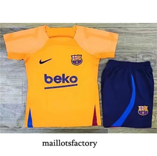 Achat Maillot du Barcelone Enfant 2022/23 Jaune