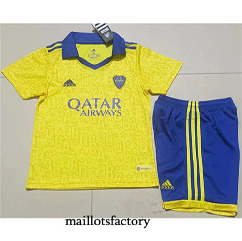 Achat Maillot du Boca juniors Enfant 2022/23 Jaune