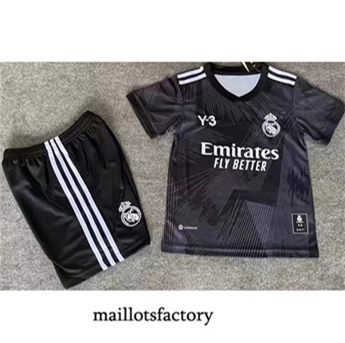 Achat Maillot du Real Madrid Enfant 2022/23 Noir édition Co-Marqué