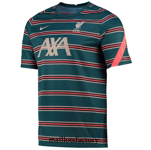 Achat Maillot du Liverpool 2022/23 pré-match Bleu/Vert