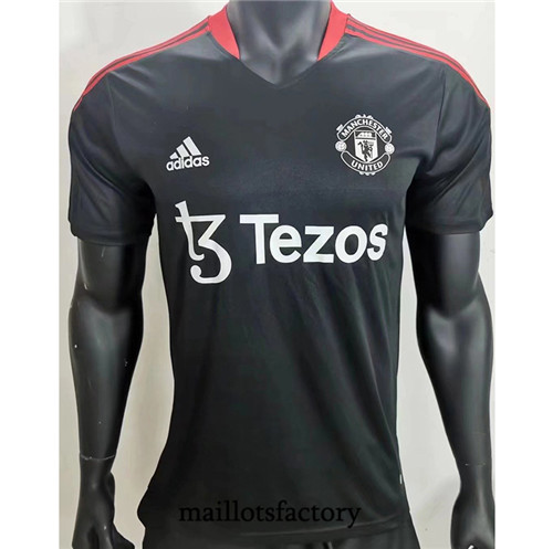 Achat Maillot du Manchester United 2022/23 training Noir