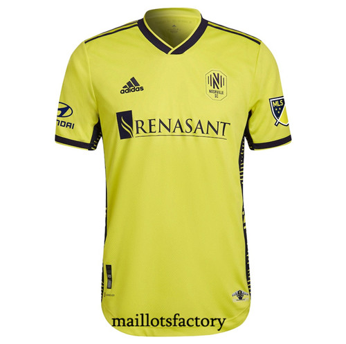 Achat Maillot du Nashville SC 2022/23 Domicile Jaune