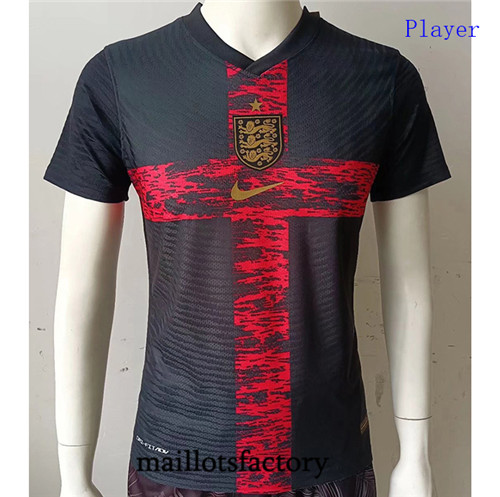 Achat Maillot de Player Angleterre 2022/23 Noir/Rouge