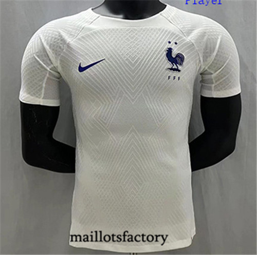 Achat Maillot de Player training France 2022/23 Blanc