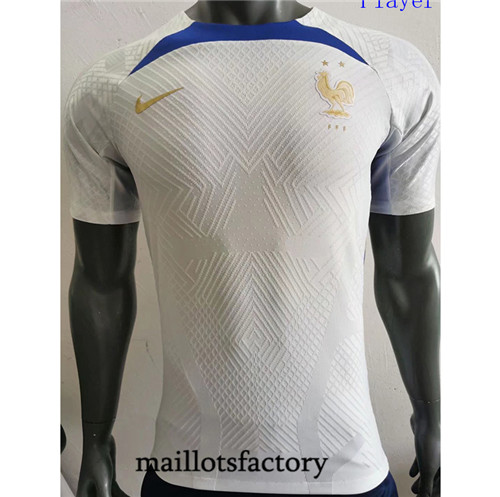 Achat Maillot de Player France 2022/23 training Blanc