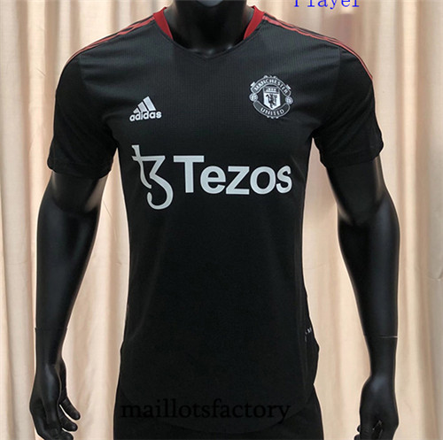 Achat Maillot de Player Manchester United Noir 2022/23