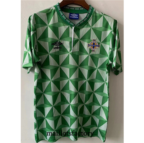 Achat Maillot du Retro Irlande du Nord Maillot Domicile 1990