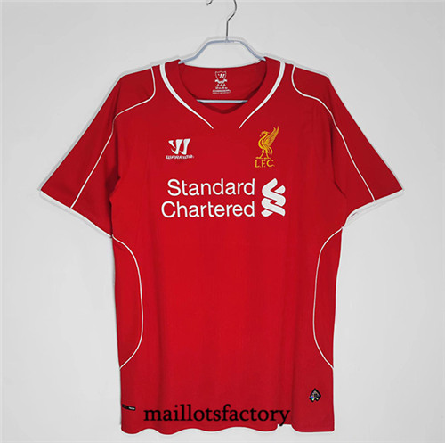 Achat Maillot du Retro Liverpool Domicile 2014-15