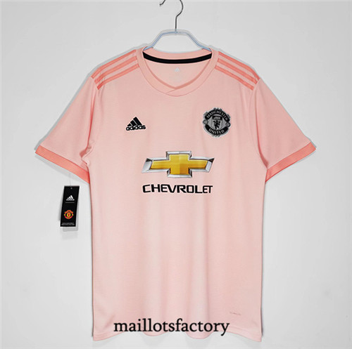 Achat Maillot du Retro Manchester United Exterieur 2018-19