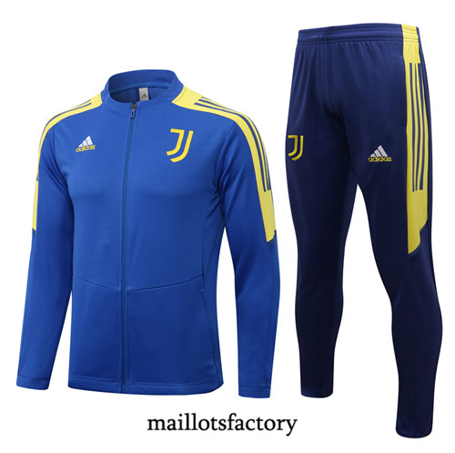 Achat Survetement du foot Veste Survetement 2022/23 Bleu/Jaune