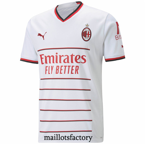 Achat Maillot du AC Milan 2022/23 Exterieur Y1129