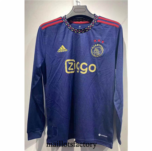 Achat Maillot du AFC Ajax 2022/23 Exterieur Manche Longue Y001