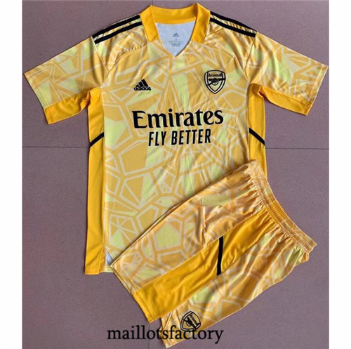 Achat Maillot du Arsenal Enfant Gardien de but Jaune 2022/23 Y212