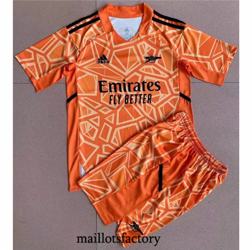 Achat Maillot du Arsenal Enfant Gardien de but Orange 2022/23 Y213