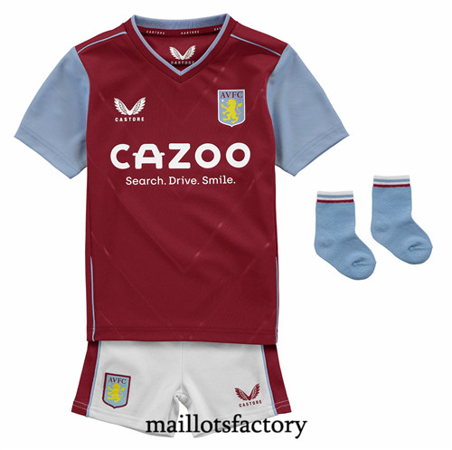 Achat Maillot du Aston Villa Enfant 2022/23 Domicile Y217