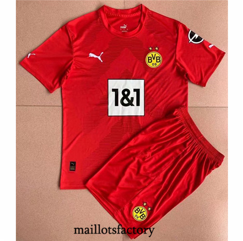 Achat Maillot du Borussia Dortmund Enfant Gardien De But Rouge 2022/23 Y271