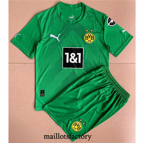 Achat Maillot du Borussia Dortmund Enfant Gardien De But Vert 2022/23 Y272