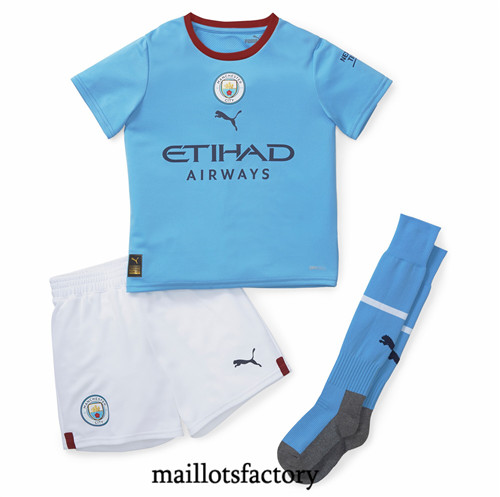 Achat Maillot du Manchester City Enfant 2022/23 Domicile Y319