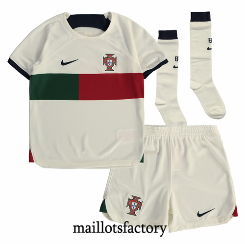 Achat Maillot du Portugal Enfant 2022/23 Exterieur Y331