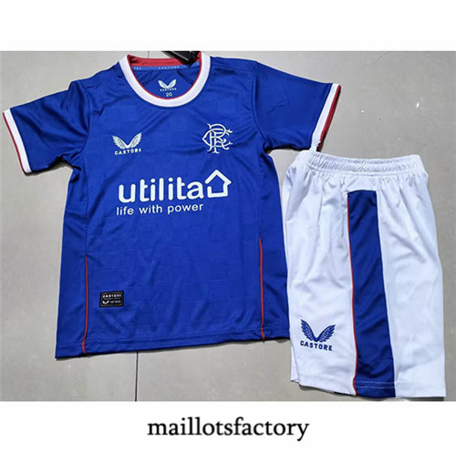 Achat Maillot du Rangers FC Enfant 2022/23 Domicile Y341