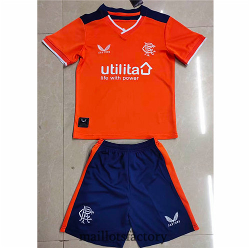 Achat Maillot du Rangers FC Enfant 2022/23 Exterieur Y342