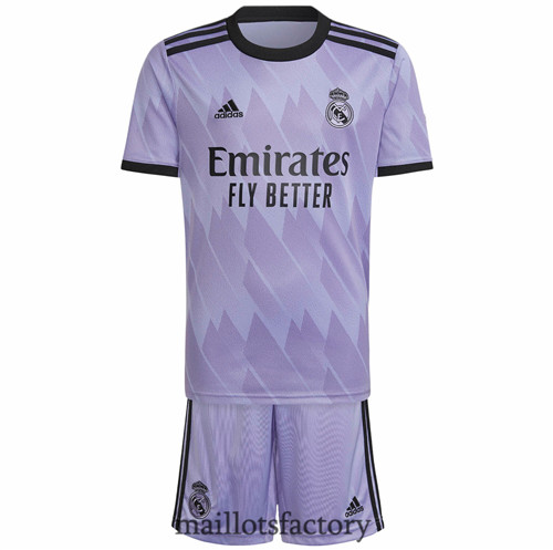 Achat Maillot du Real Madrid Enfant 2022/23 Exterieur Y348