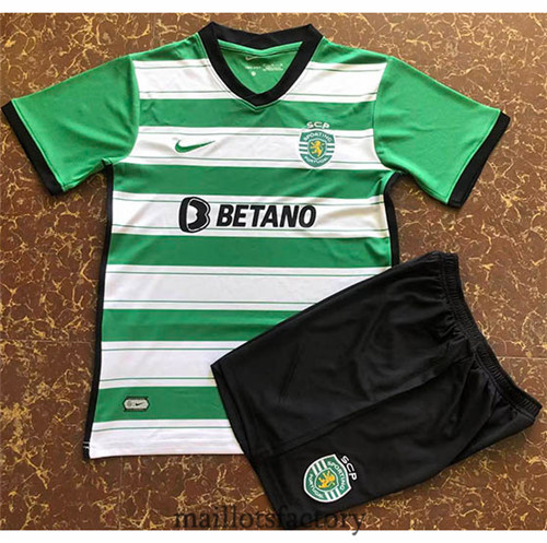 Achat Maillot du Sporting Lisbon Enfant 2022/23 Domicile Y354