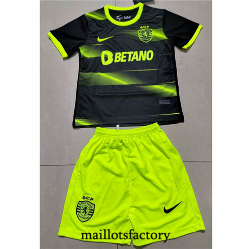 Achat Maillot du Sporting Lisbon Enfant 2022/23 Exterieur Y355