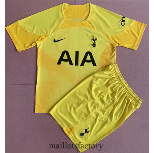 Achat Maillot du Tottenham Hotspur Enfant 2022/23 Gardien de but Jaune Y360