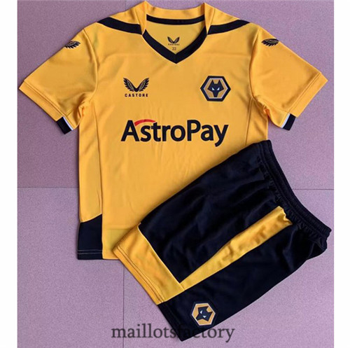 Achat Maillot du Wolverhampton Enfant 2022/23 Domicile Y366