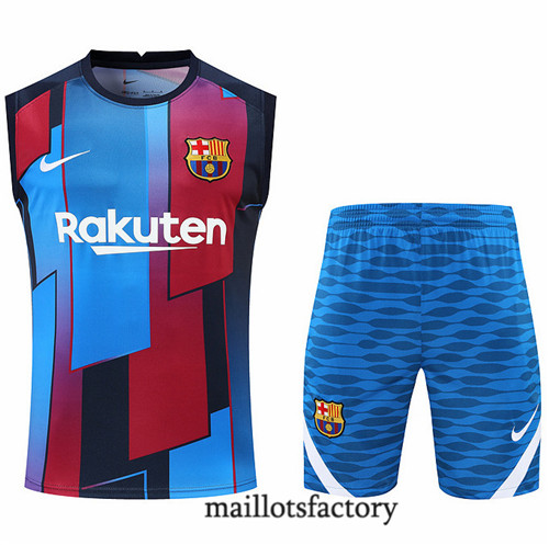 Achat Maillot Kit d'entrainement du Barcelone Debardeur 2022/23 Y614