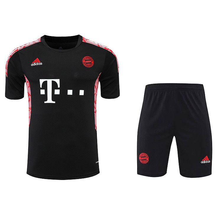 Achat Maillot Kit d'entrainement du Bayern Munich 2022/23 Noir Y621