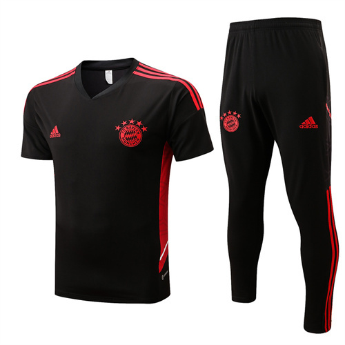 Achat Maillot Kit d'entrainement du Bayern Munich 2022/23 Noir Y633