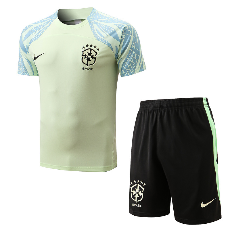 Achat Maillot Kit d'entrainement du Brésil 2022/23 Blanc Y643