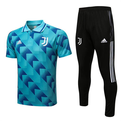 Achat Maillot Kit d'entrainement du Polo Juventus 2022/23 Bleu Y669