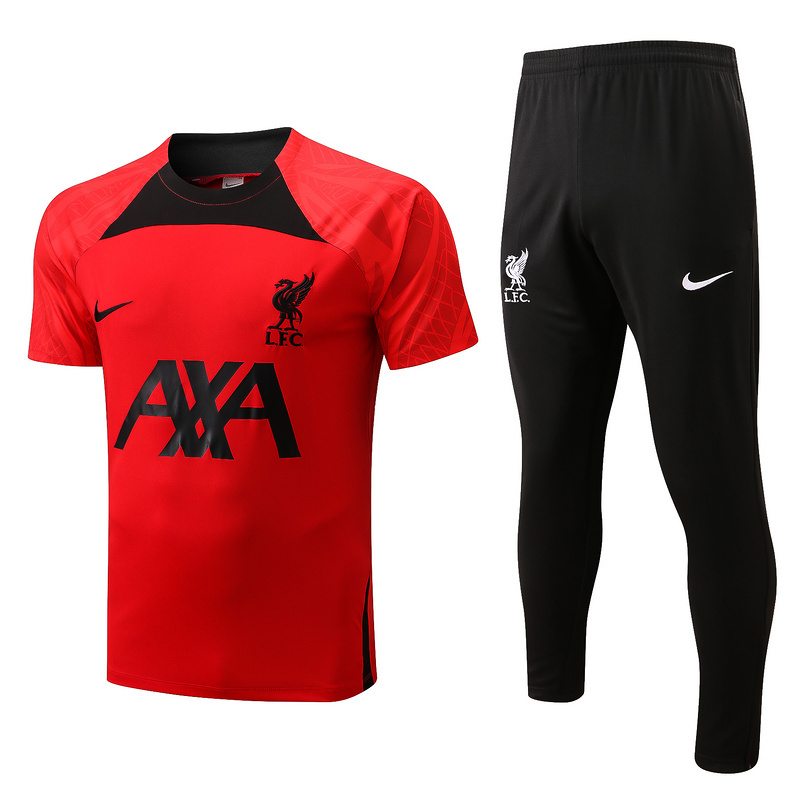 Achat Maillot Kit d'entrainement du Liverpool 2022/23 Rouge Y686