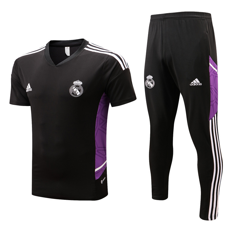 Achat Maillot Kit d'entrainement du Real Madrid 2022/23 Noir Y751