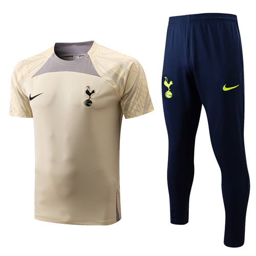 Achat Maillot Kit d'entrainement du Tottenham 2022/23 Jaune Y754