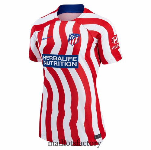 Achat Maillot du Atletico Madrid Femme 2022/23 Domicile Y476