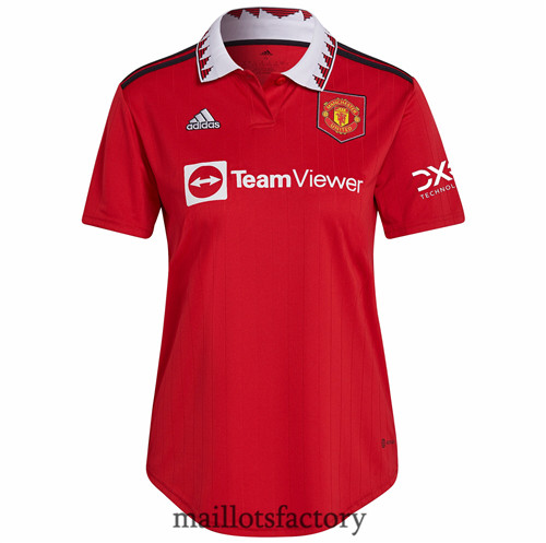 Achat Maillot du Manchester United Femme 2022/23 Domicile Y966