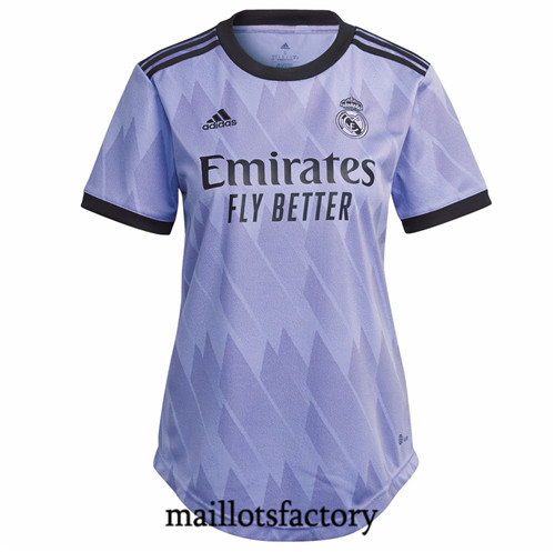 Achat Maillot du Real Madrid Femme 2022/23 Exterieur Y507