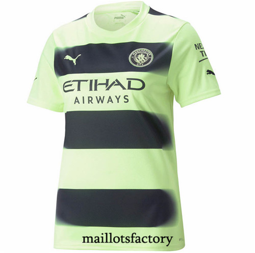 Achat Maillot du manchester city Femme 2022/23 Third Y955